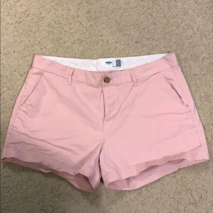 pink shorts